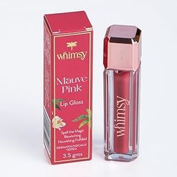 Whimsy Natural, Organic Lip Gloss for Kids|Non-sticky & Lightweight Lip Gloss for Girls|Hydrating, Nourishing Lips|Tinted Liquid Lip Gloss for girls|Long Lasting Glossy Lip Gloss (Mauve Pink)-picture-36