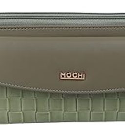 Faux Leather Convenient Top Zip Closure Casual Wallet For Women-image-40