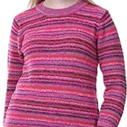 Women’s Sweater- Soft Woolen Knit Pullover- Round Neck Full Sleeve Jumper -Warm & Stylish Casual Wear for Cold Weather- Multicolor Patterned Sweater-15