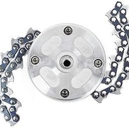 SAMSON Heavy Duty Chain Trimmer Head Grass Cutter Brush Cutter Head Attachment-24