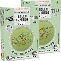 NutriSnacksBox Soup with High Protein And Fibers (Green Vegetable Soup)-image-8