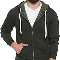 Men's Cotton Hooded Neck Sweatshirt-image-3