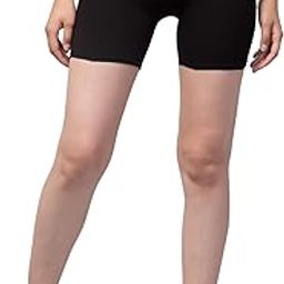 Women's Stretchable Cycling Shorts - Skin Fit Tights for Gym, Sports, Running, Yoga and Dresses-image-8