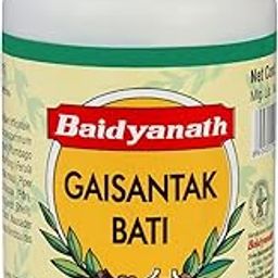Baidyanath Gaisantak Bati, Reduces and neutralizes acid levels | Provide quick relief from common digestive problems like gas, hyperacidity, flatulence and bloating | (100 g)-0