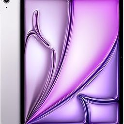 Apple iPad Air 13″ with M3 chip: Built for Apple Intelligence, Liquid Retina Display, 128GB, 12MP Front/Back Camera, Wi-Fi 6E + 5G Cellular, Touch ID, All-Day Battery Life — Purple-0