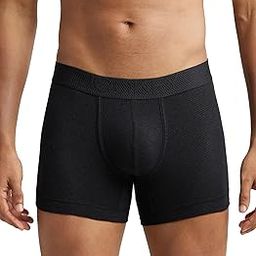 LM06 Men's Bamboo Cotton Elastane Mesh Trunk with Ultrasoft Waistband and Stay Dry Treatment-image-3