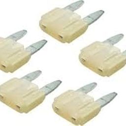 25A Automotive Fuses, 25 Amp Mini Fuses For Car/Bike/Scooter (5Pc) (Mini Fuse)-19