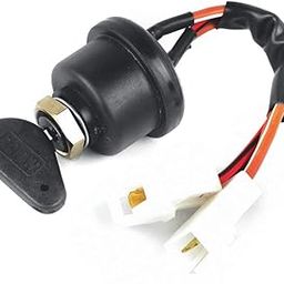 UNO MINDA IGN-7622 Ignition Starter Switch - With Wire New Model (2 Coupler) - with 2 Keys-3