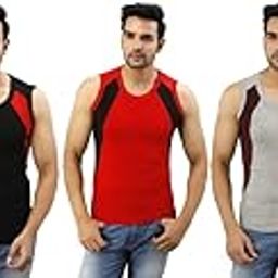 5 Stylish Mens Gym Vest Sport Vest Sando M01-image-60
