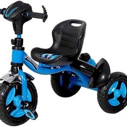 Babykicks 2 in 1 Pedal Tricycle for Kids with Music Lights Back Rest & Bottle Holder, Kids Tricycle for 1-3 Years Suitable for Boys & Girls (Blue)-image-33