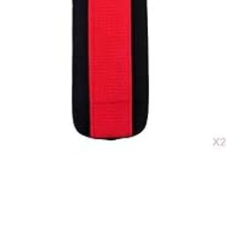 CALANDIS™ Barbell Bar Cover Squat Pad Weight Lifting Bar Grip Ankle Straps Red | Barbells & Attachments | Strength Training | Fitness Running & Yoga-image-66