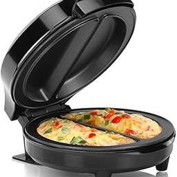Holstein Housewares Hh-0937012Ss Omelet Maker - Black - 760 Watts-image-0