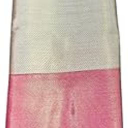 Trendy Galaaxie Pure Banarasi Tissue Silk Saree, Jyotika Inspired Sarees,Off-White and Pink, Traditional Saree Wear.-image-36