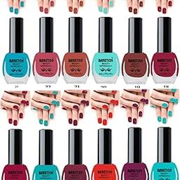 Nail Polish/Nail Paint Combo Set of 6, Multicolor Nail Paint of 6 ml each (Multicolor-13)-image-55