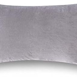Wakefit Pillow Protector Waterproof | Terry Cotton | Pillow Inner Cover with Zip | 200 GSM | Grey-28x18 Inch | Set of 2-image-9