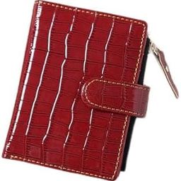 Women Casual Maroon Artificial Leather Wrist Wallet (6 Card Slots) (TnW-Smll-CLT-Croco-Cherry_1)-picture-47