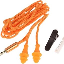 Earplug Earphone Sound Blocking Ear Plug for Kids and Adults Sports Sleeping yellow 100cm-54