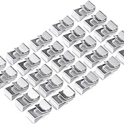 UJEAVETTE 25 Pieces Trailer Frame Wire Clips Practical Portable Durability Accessories-8