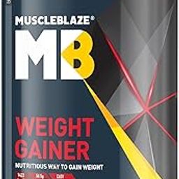 MuscleBlaze Weight Gainer with Added Digezyme (Chocolate, 500g / 1.1lbs, 5 Servings)-image-42