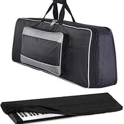 SPEHUB Keyboard Bag Compatible with Yamaha PSR-E363, E373, E473, E463, I455, I425, I400, I500 Keyboard & Casio CT-X700, X870IN, X8000IN, X9000IN Keyboard with Dust Cover Padded Quality (Grey)-image-16