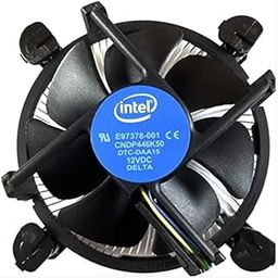 1Goal™ Processor Cooling Fan for i3/i5/i7 LGA115x CPU Fan E97379 003 Core i3 i5 i7 Socket 1150 1155 1156 4-Pin Connector CPU Cooler with Aluminium Heatsink and 3.5-Inch Fan for Computer-10
