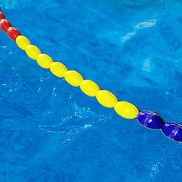 TUOYIBO Pool Floating Rope, Swimming Pool Safety Marker Line for Shallow Deep End, Outdoor Baths, Anti-Ultraviolet Swim Lane Ropes with Red Blue White Yellow Buoy (Size : 1m/3.3ft/39in)-picture-30