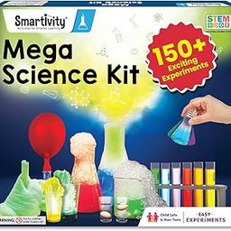 Smartivity Mega Science Kit 150+ Science Experiment Kit for Kids 6 to 14 Years Old | Birthday Gifts for Boys & Girls | STEM Educational Toy for Kids 6,7,8,9,10,11,12,13,14 Years Old Kids-74