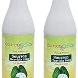 Soursop4Cancer - Soursop Fruit Juice - 700ml - 2 Bottle - | Graviola | Hanuman phal | Laxman Phal | Mullu Chitta-image-21