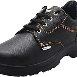 ACME Atom Men's Black Leather Safety Shoes (Size - ACME0011_43)-image-25