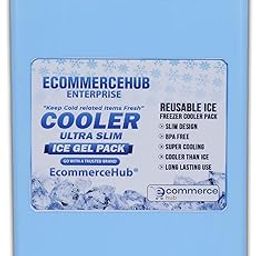 Ice Gel Pack Reusable Cold Gel Pack, Injury And Muscle Soreness Pain Relief, Knees, Back, Shoulder, Hip, Neck, Ankle & Safe Long Lasting Gel Pack Pad, Pack of 1,500 ML-picture-26