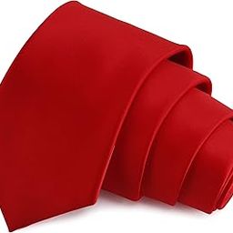 Classy Crimson Necktie For Men-picture-31