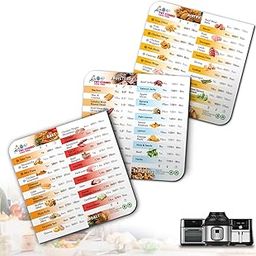 Air Fryer Magnetic Cheat Sheet Set, Air Fryer Accessories Cooking Times Chart. Instant Pot Duo Crisp Air Fryer Oven Frying Quick Reference Guide Cookbook Magnets (White)-image-6