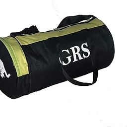 Gym Duffel Bag for Men & Women (Two Compartment & ONE Side Pocket-Green & Black GG3_PJ)-image-32