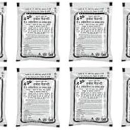 Black Herbal Mehndi – Natural Black Henna Powder – 50g x 8 | For Hair Color & Shine | Herbal Hair Care Solution-image-34