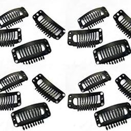 Hair Extension Patch Toupee Wigs Clips Single extension clips For Men And Women Set Of 12-image-87