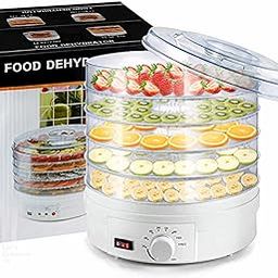 Fathom® All-in-One Kitchen Dehydrator: 5-Tray Machine for Drying Snack, Fruit, Vegetable, Jerky, and Meats-18