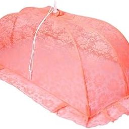 Baby Station Mosquito Net Floral Design (Medium, Orange)-picture-24