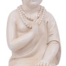 Wonderland Buddha/Monk/Statue Kneeling and Praying for Home, Garden, Living Room, Balcony dŽcor Decoration, Gift-image-4