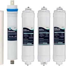 Peore NF 60 Full Service Kit for RO/NF Water Purifier | Nanofiltration Membrane + Sediment + 1100 IV Activated Pre-Carbon + Activated Post Carbon + PP Spun Cartridge/Candle + Flow Restrictor-image-22