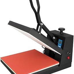 My PC Wala Digital Heat Press Machine 15x15 Inch | LCD Display | T-Shirt Heat Transfer Machine | Industrial Flat Platen Press | Sublimation Printing Machine for T-Shirts, Hoodies, Cushions – Black-32