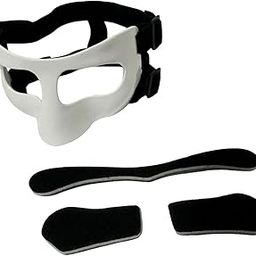 LOOM TREE® Basketball Mask Equipment for Broken Nose Sports Men Protective Facial Cover with Pads | Team Sports | Basketball | Clothing, Shoes & Accessories | Protective Gear-44