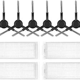 WALDOR Compatible for Xiaomi Compatible for Mijia STYTJ02YM Compatible for Viomi V2 Pro V3 Robot Vacuum Cleaner Main Side Brush Hepa Filter Mop Cloth Parts Accessories (Color : Set a)-18