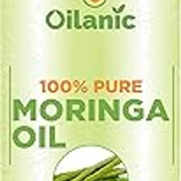 Oilanic Pure and Natural Moringa Oil for Women and Men (Pack of 1, 100 ml)|Moringa Hair Oil for hair Growth Organic Cold Pressed and Pure moringa Seed oil for Face and Skin|-image-71