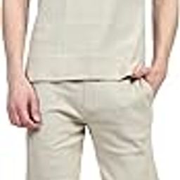 Cotton Graphic Print Crew Neck Co-ord Set for Men (ND2533)-picture-41