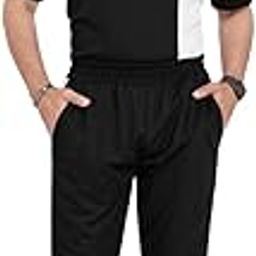 Cotton Blend Night Suit/Summer Suit for Men, Stylish Regular Fit Half Sleeves T-Shirt & Lower Set | Soft Cord-Set Track Suit | Ideal for Casual Outings, Gym, Workout, Sports-55