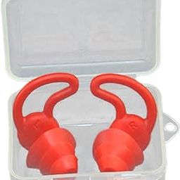 LOOM TREE® 2Pcs Earplugs Soft 40Db Noise Reduction For Concerts Loud Noise Motorcycling Red | Facility Maintenance & Safety | Personal Protective Equip/Ppe | Ear Plugs & Ear Muffs | Ear Plugs-98