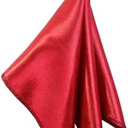 Satin Pocket Square for Men, Wedding Handkerchief for Suits, Blazers & Tuxedo Men's Pocket Square (Maroon)-image-88