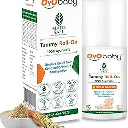 OYO BABY Tummy Roll-On for Babies | Colic Relief, Constipation & Indigestion | Hing & Saunf Formula |100% Ayurvedic - 40ml - Pack of 1-13