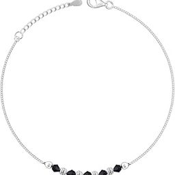 925 Silver Gypsy Gleams Anklet | Gifts for Women and Girls | With Certificate of Authenticity and 925 Stamp|6 Months Warranty*-46