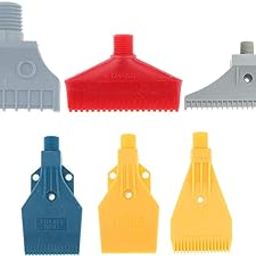 STYLEHEAVEN 6Pcs 1/4 Thread Flat Wind Jet Air Blowing Nozzle Spray F Round Gray Red Type|Home & Garden|Tools|Hand Tools|Hand Tools-image-55